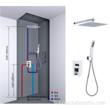 Recommande fortement le robinet de douche chromé bien transporté